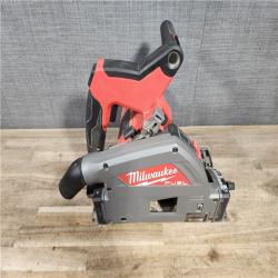 HOUSTON LOCATION - AS-IS Milwaukee  FUEL 18V Lithium-Ion Cordless Brushless 6-1/2 in. Plunge Cut Track Saw (Tool-Only)