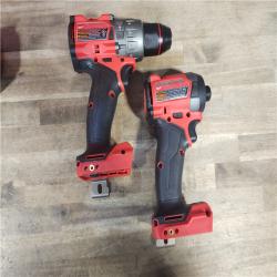 HOUSTON LOCATION - AS-IS MILWAUKEE FUEL 18V Lithium-Ion Brushless Cordless Hammer Drill and Impact Driver Combo Kit (2-Tool) with 2 Batteries