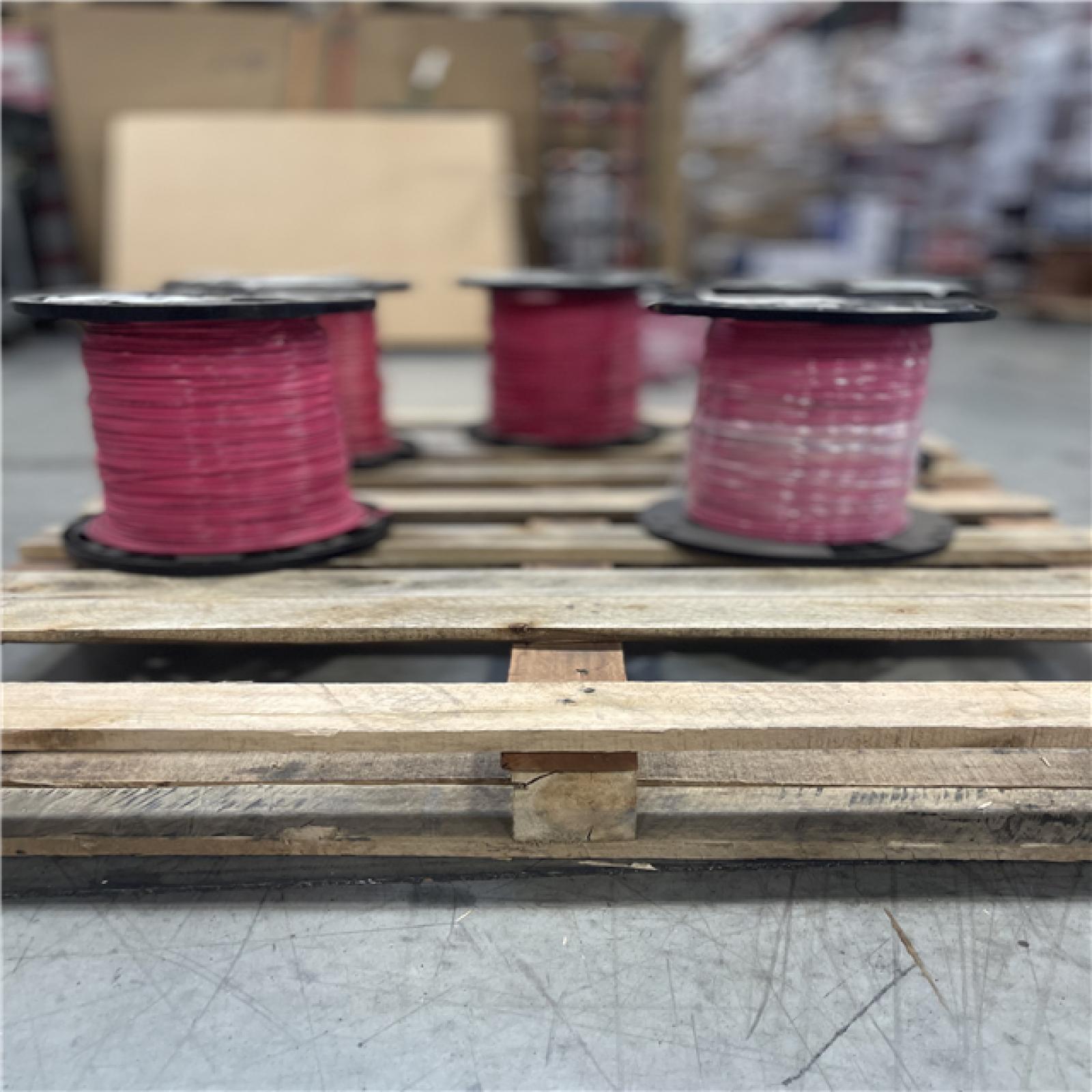 DALLAS LOCATION- Southwire 2500 ft. 14 Pink Solid CU THHN Wire PALLET-(SEE NOTES)