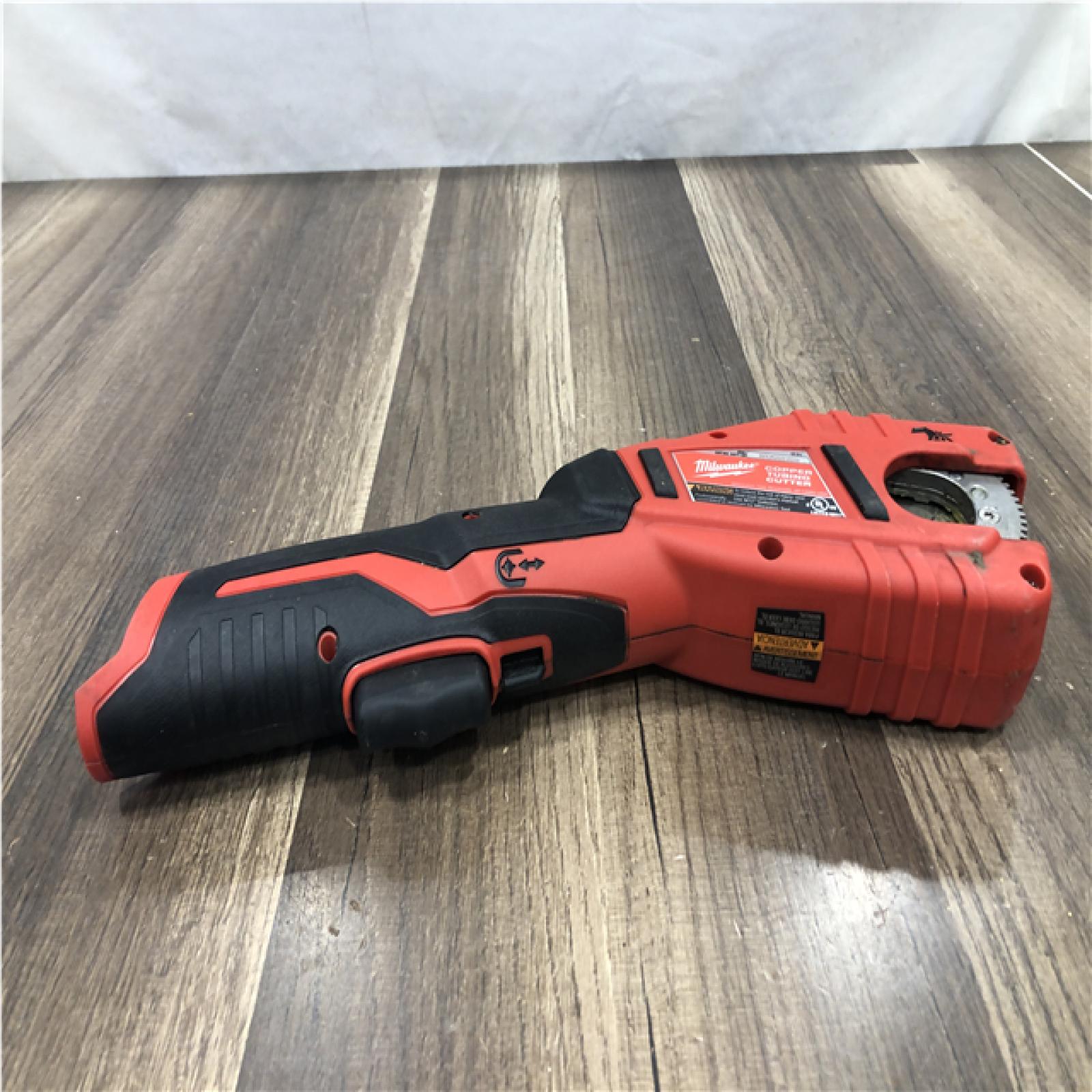 AS-IS Milwaukee 12V Lithium-Ion Cordless Copper Tubing Cutter (Tool-Only)