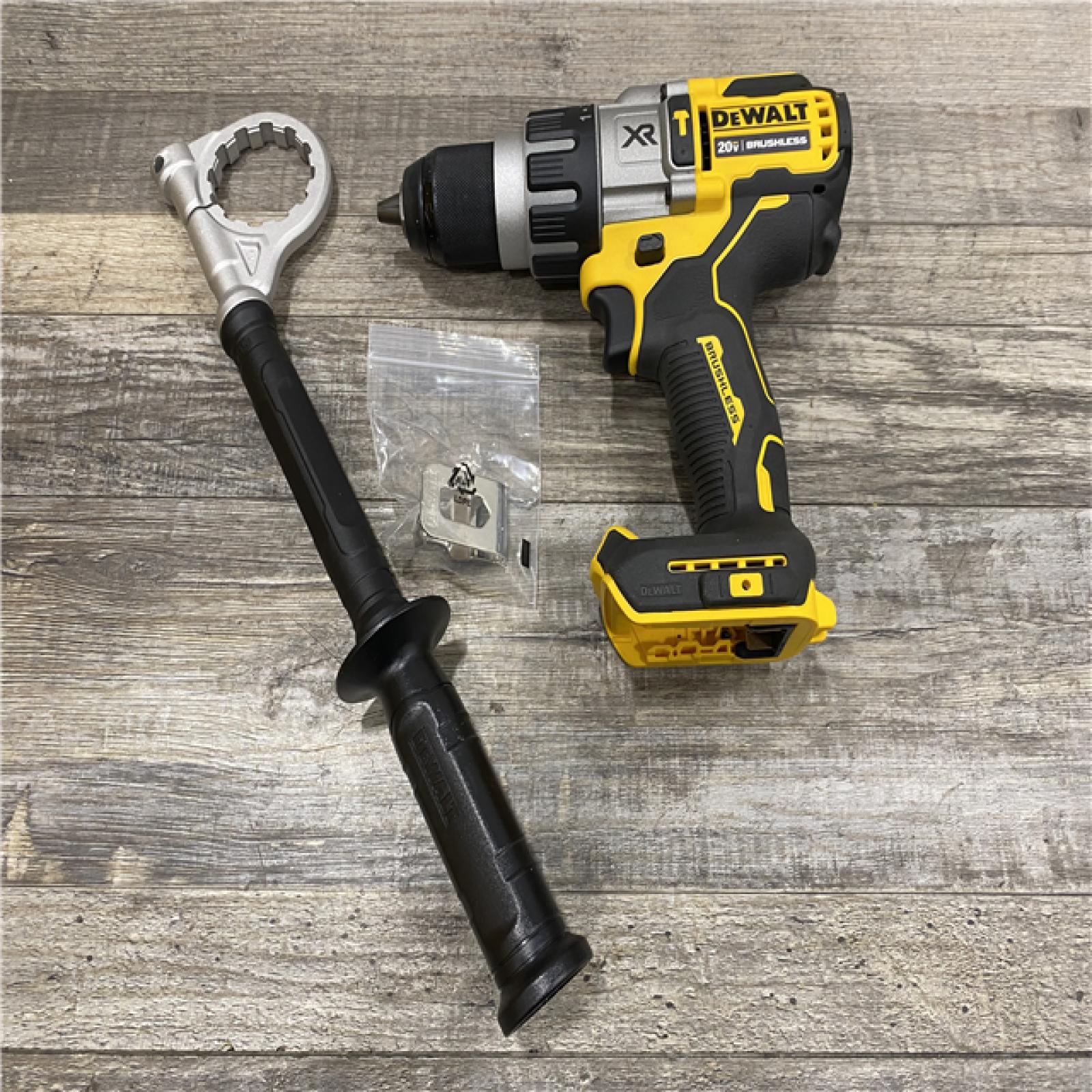 AS-IS DEWALT 20V MAX XR Premium BRUSHLESS HAMMER DRILL (Tool Only)
