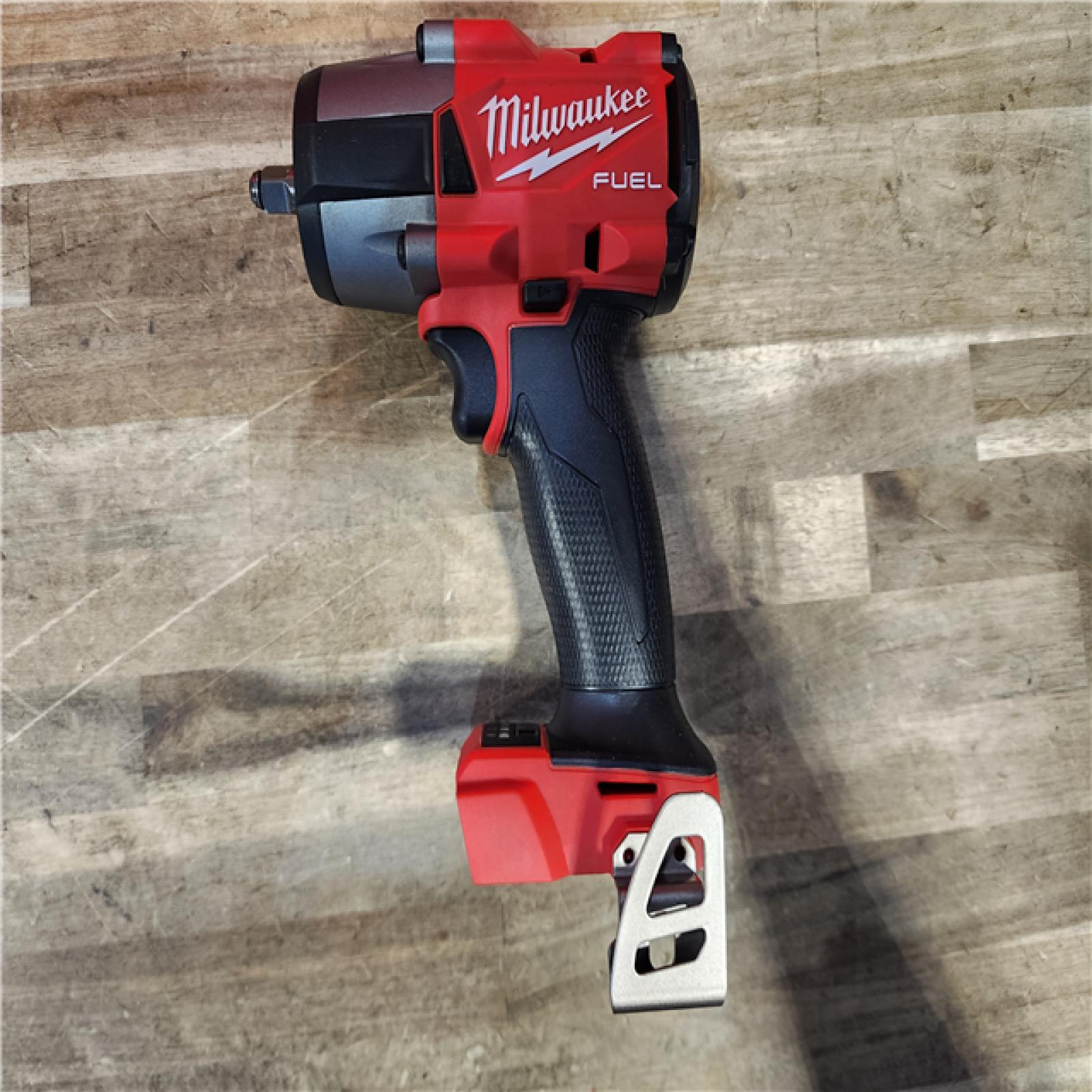 HOUSTON LOCATION - AS-IS Milwaukee M18 FUEL GEN-2 18V Lithium-Ion Mid Torque Brushless Cordless 3/8 in. Impact Wrench with Friction Ring Kit