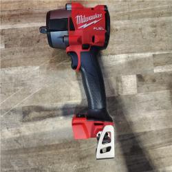 HOUSTON LOCATION - AS-IS Milwaukee M18 FUEL GEN-2 18V Lithium-Ion Mid Torque Brushless Cordless 3/8 in. Impact Wrench with Friction Ring Kit