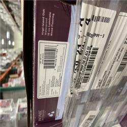 DALLAS LOCATION- Home Decorators Collection Virgil Island Oak 12 mm T x 8 in. W Waterproof Laminate Wood Flooring PALLET (21 UNITS)