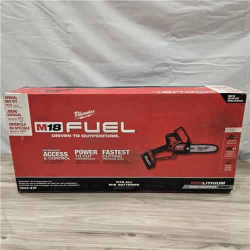 NEW! - Milwaukee M18 FUEL 18V Brushless HATCHET Pruning Saw Kit
