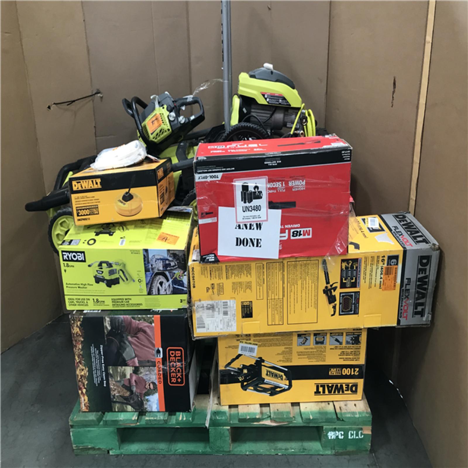 CALIFORNIA AS-IS TOOL PALLET