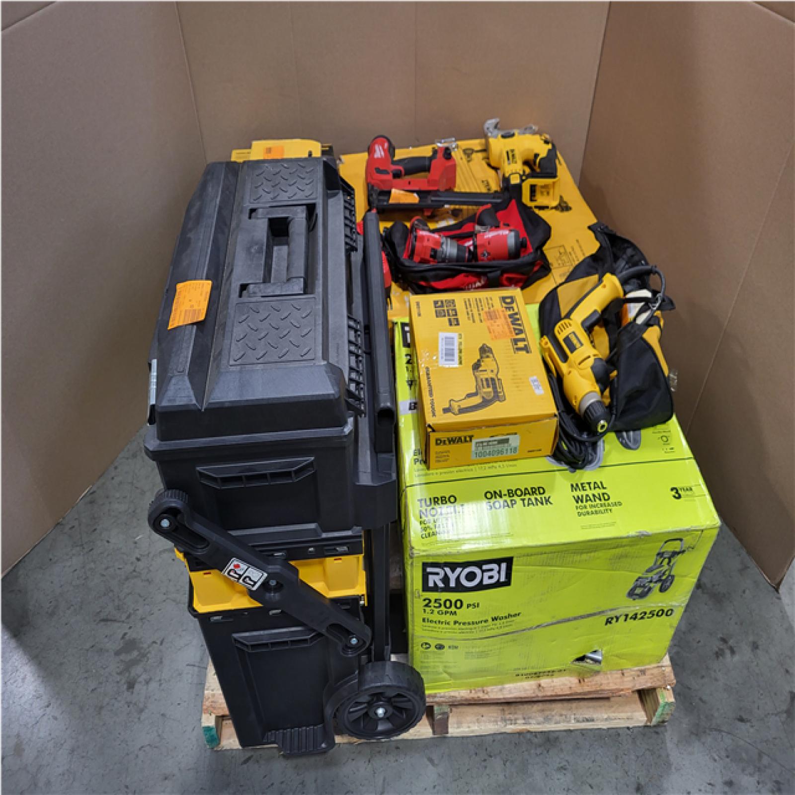 CALIFORNIA AS-IS TOOL PALLET