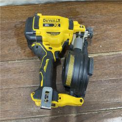 AS-IS DeWalt DCN45RNB 20V Max 15 Degree Cordless Coil Roofing Nailer (Tool Only)