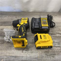 AS-IS DEWALT Atomic 20V Lithium-Ion Cordless Compact 1/2 in. Drill/Driver Kit
