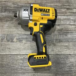 AS-IS DEWALT 20V MAX Lithium-Ion Cordless 1/2 in. Impact Wrench Kit