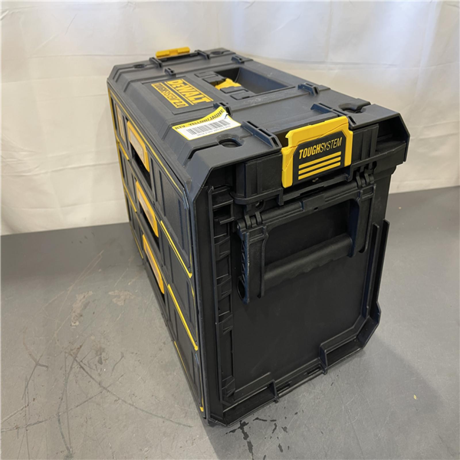 AS-IS - Dewalt Toughsystem 2.0, 12.3 in. W Tool Box 3-Drawer