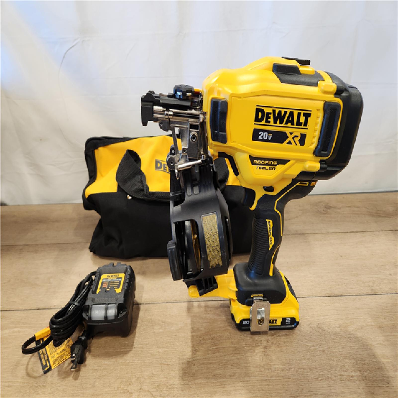 AS-IS- DEWALT 2007898 Roofing Nailer Cordless