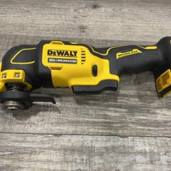 AS-IS DEWALT ATOMIC 20V MAX Cordless Brushless Oscillating Multi Tool Kit