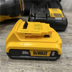 AS-IS DEWALT 20V MAX XR Lithium-Ion Cordless 18-Gauge Narrow Crown Stapler Kit
