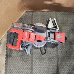 HOUSTON LOCATION - AS-IS Milwaukee M18 FUEL Brushless Cordless 10 in. Dual Bevel Sliding Compound Miter Saw (Tool-Only)