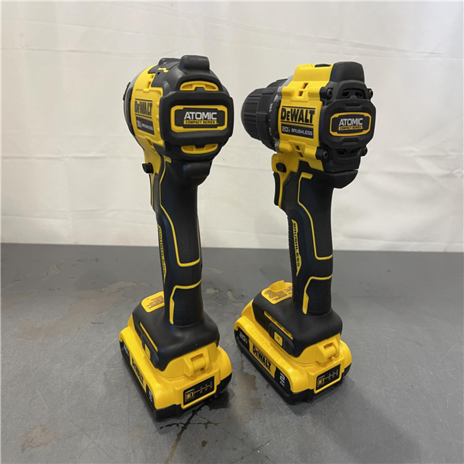 AS-IS - Dewalt ATOMIC 20-Volt MAX Lithium-Ion Cordless Combo Kit