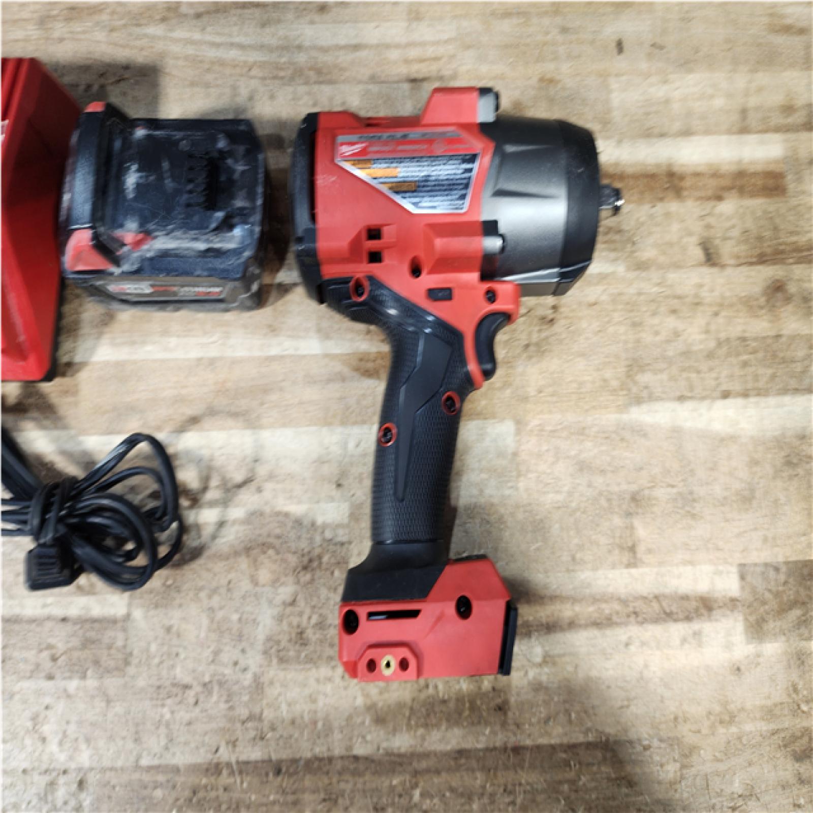 HOUSTON LOCATION - AS - IS Milwaukee FUEL 18V Lithium-Ion Brushless Cordless 1/2 in. Impact Wrench w/Friction Ring Kit
