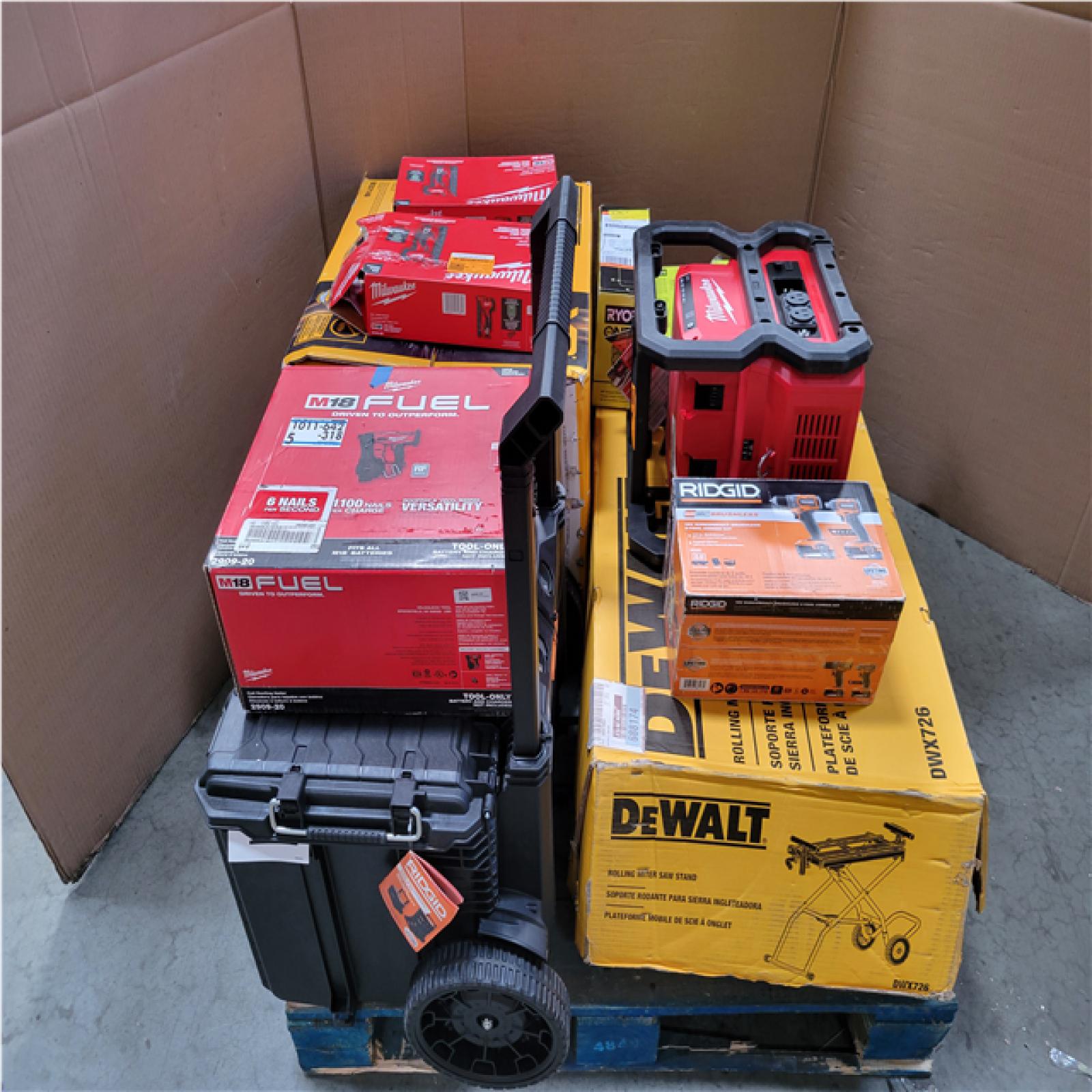 CALIFORNIA AS-IS TOOL PALLET