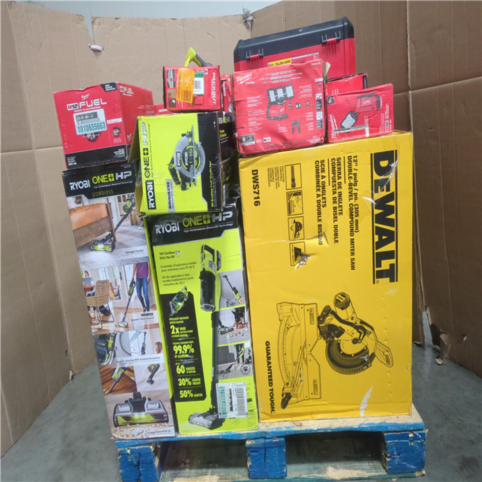 CALIFORNIA AS-IS TOOL PALLET