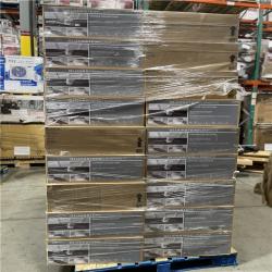 DALLAS LOCATION - Denver 48 in. Integrated LED Indoor White Ceiling Fan with Remote PALLET-(48 UNITS)