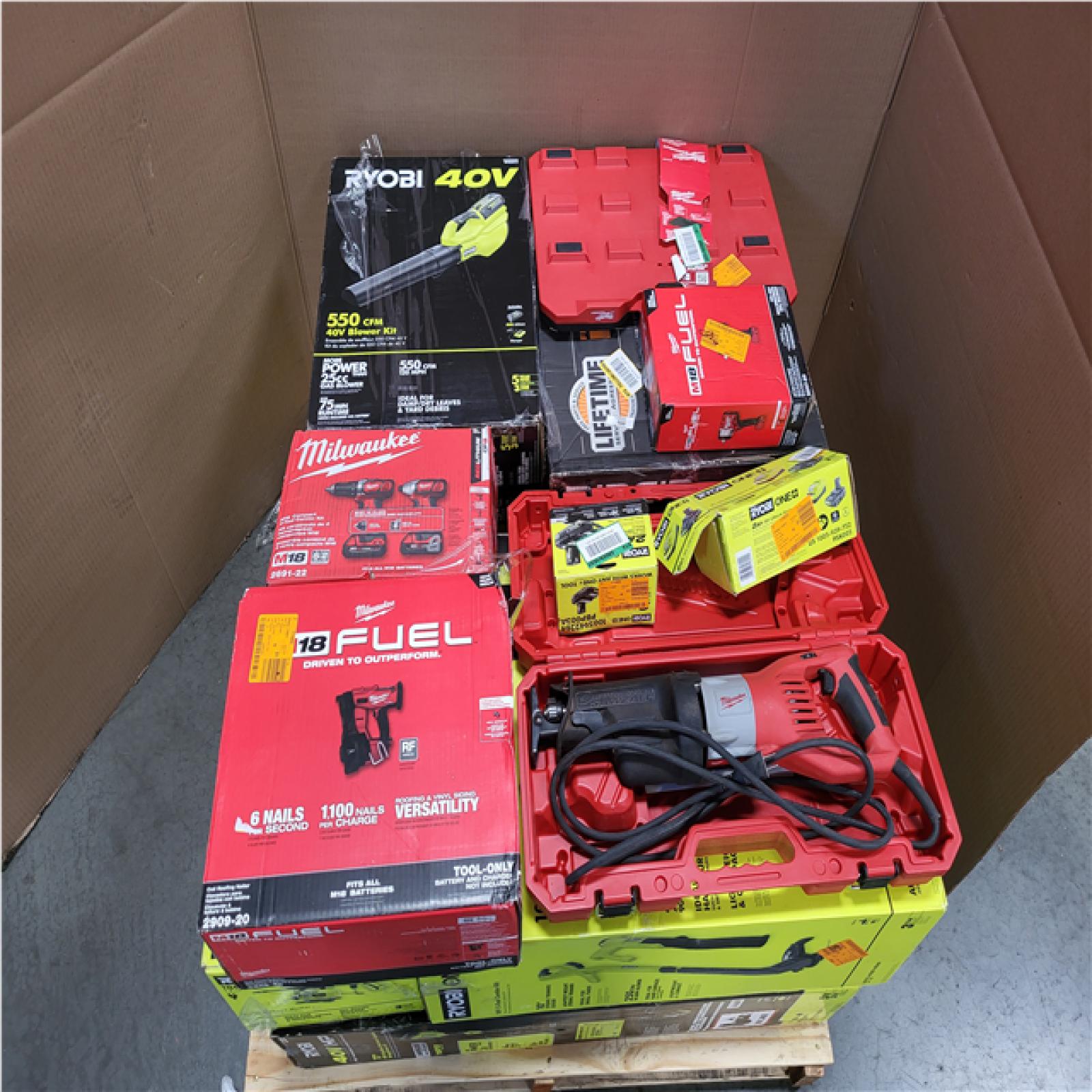 CALIFORNIA AS-IS TOOL PALLET