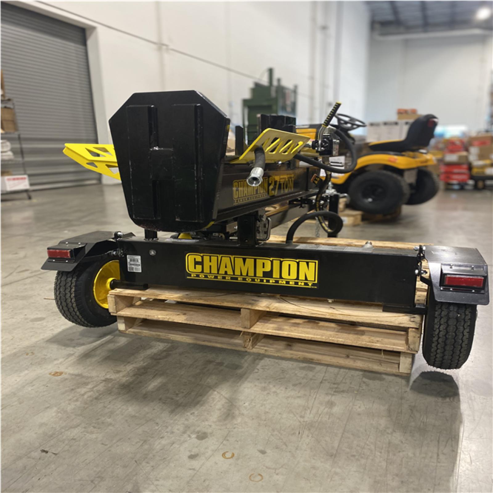 Dallas Location - As-Is Champion Power Equipment 27 Ton Wood Splitter