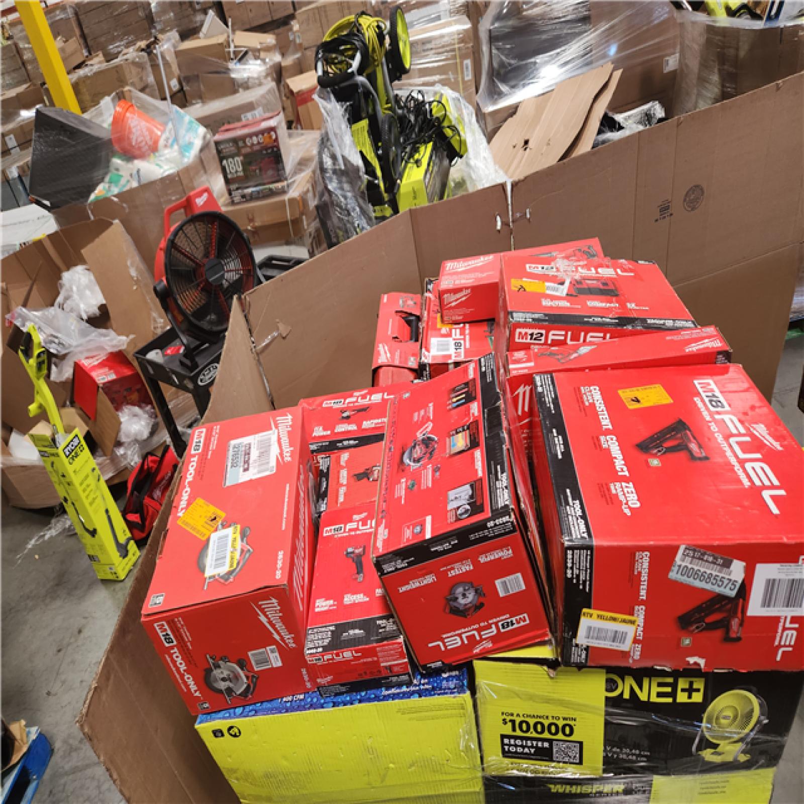 California AS-IS TOOL PALLET