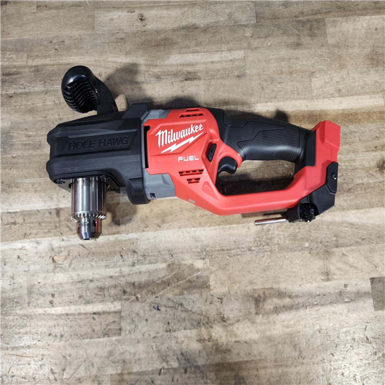 HOUSTON LOCATION - AS-IS Milwaukee FUEL GEN II 18V Lithium-Ion Brushless Cordless 1/2 in. Hole Hawg Right Angle Drill (Tool-Only)