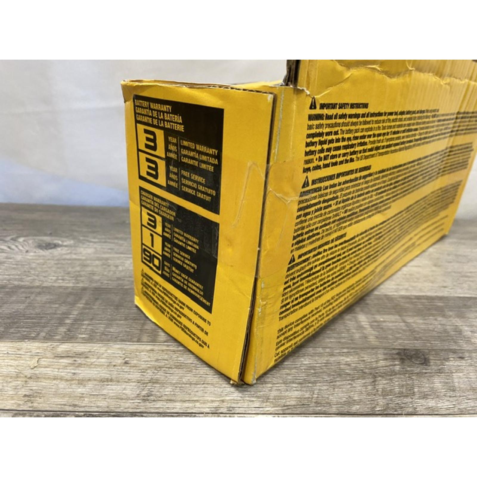 NEW - DEWALT 20V MAX Lithium-Ion Battery Kit with 5.0Ah and 2.0Ah Battery and Charger
