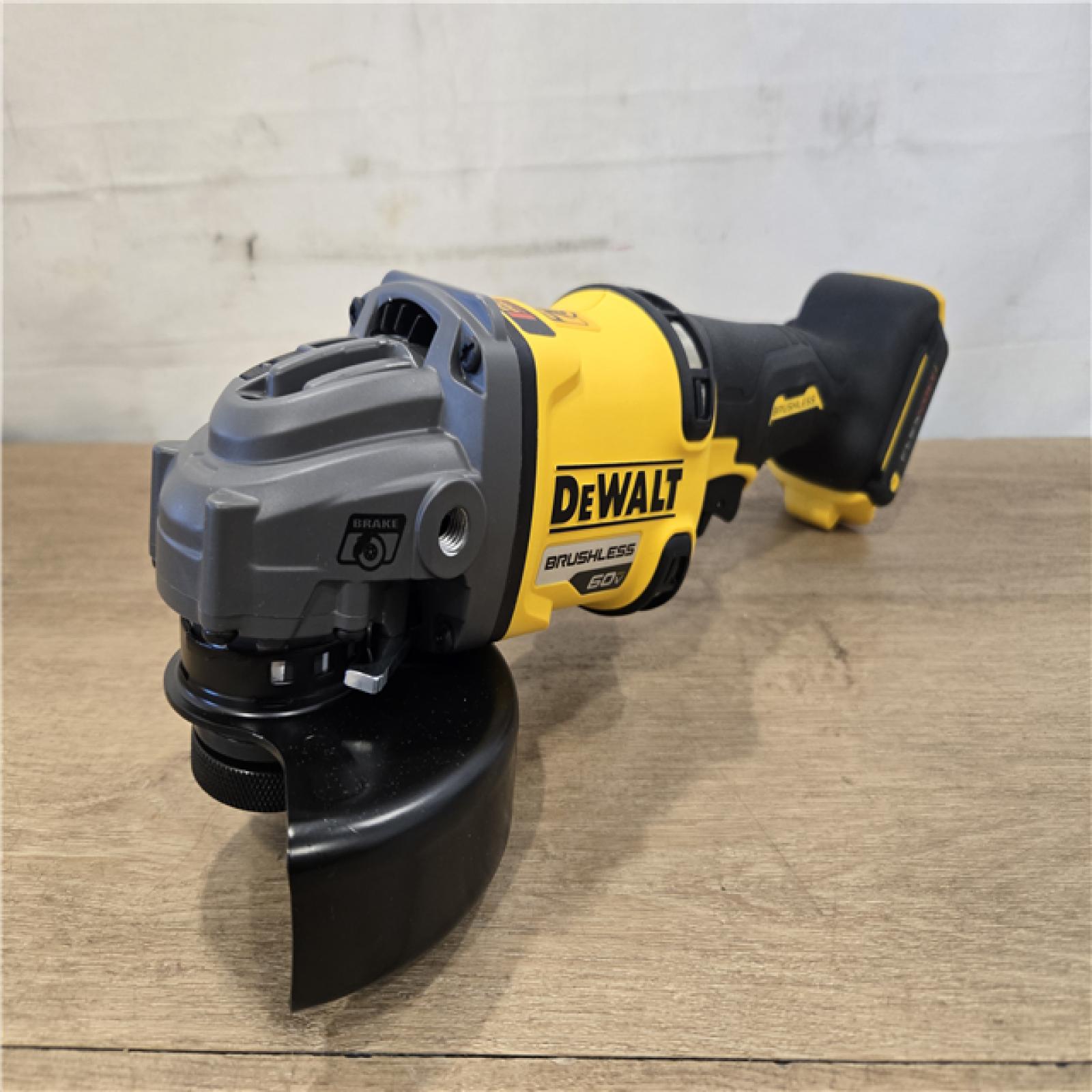 AS-IS DEWALT FLEXVOLT 60V MAX Cordless 4.5 in. to 6 in. Small Angle Grinder (Tool Only)