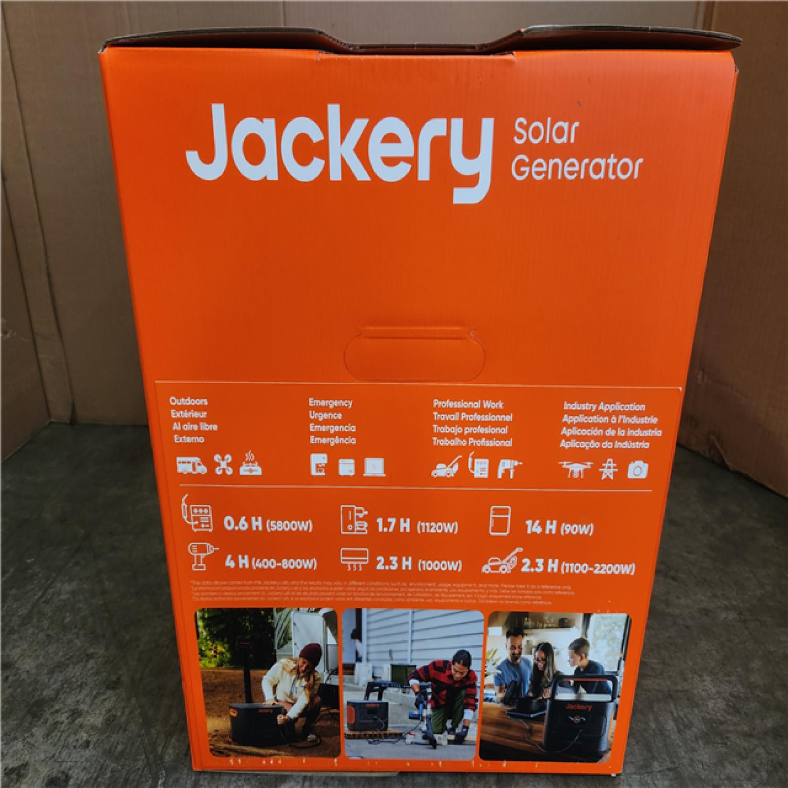 Phoenix NEW Jackery Solar Generator Explorer 2000 2042.8Wh/3000W  Model No.JE-2000C (SEALED)
