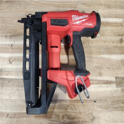 HOUSTON LOCATION - AS-IS Milwaukee FUEL 18-Volt Lithium-Ion Brushless Cordless Gen ll 16-Gauge Straight Finish Nailer (Tool Only)
