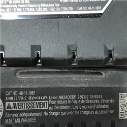 AS-IS Milwaukee 18-Volt Lithium-Ion REDLITHIUM FORGE Starter Kit