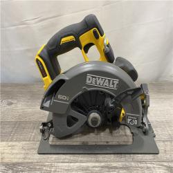 AS-IS DEWALT FLEXVOLT 60V MAX Cordless Brushless 7-1/4 in. Circular Saw with Brake (Tool Only)