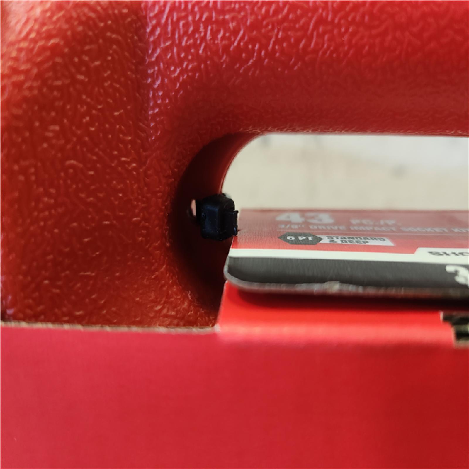 Phoenix NEW Milwaukee SHOCKWAVE 3/8 in. Drive SAE and Metric 6 Point Impact Socket Set (43-Piece) (SEALED)