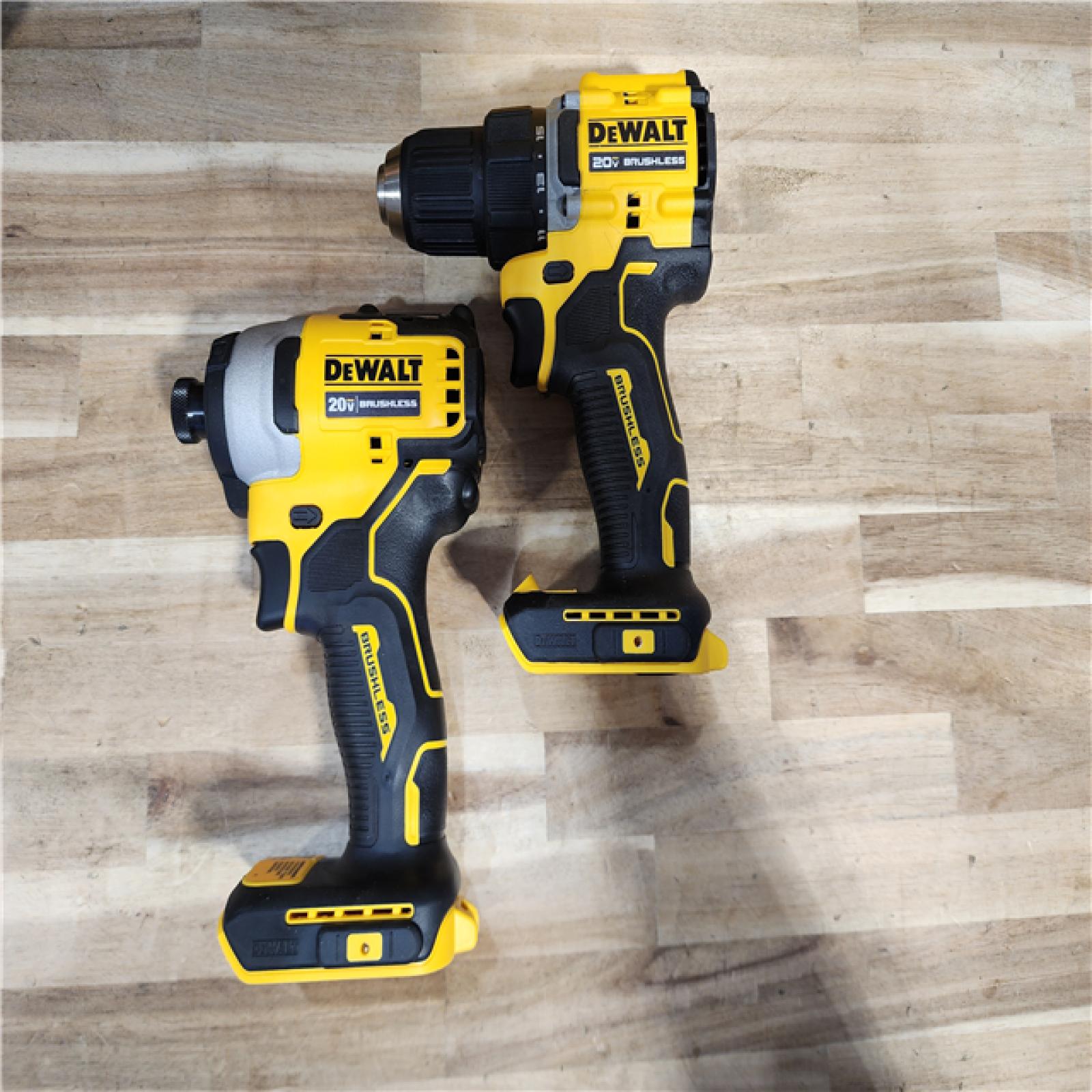 HOUSTON LOCATION - AS-IS DEWALT ATOMIC 20-Volt MAX Lithium-Ion Cordless Combo Kit