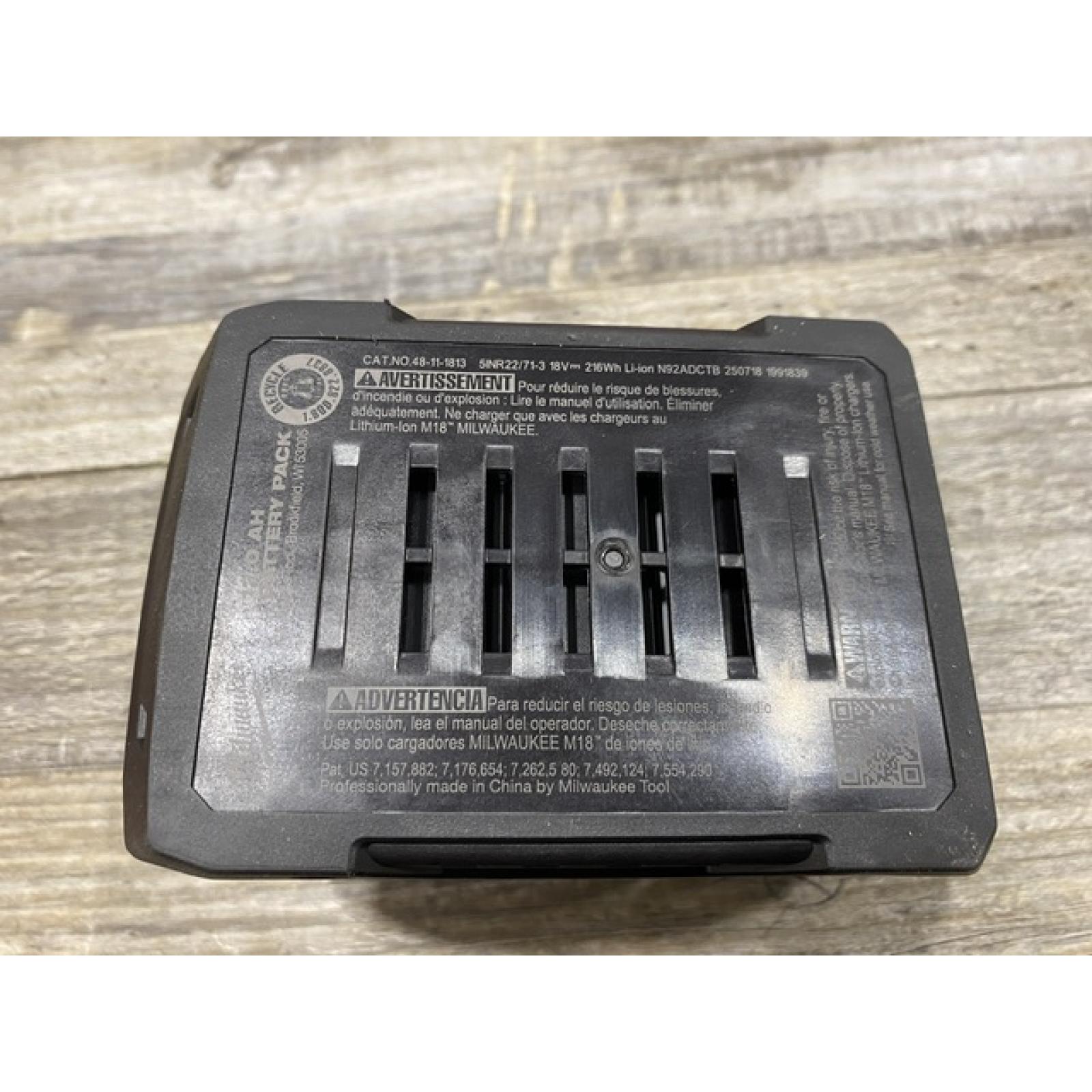 AS-IS Milwaukee 18-Volt Lithium-Ion REDLITHIUM FORGE Starter Kit