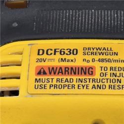 AS-IS DeWalt 20V MAX XR Cordless Drywall Screw Gun (Tool-Only)