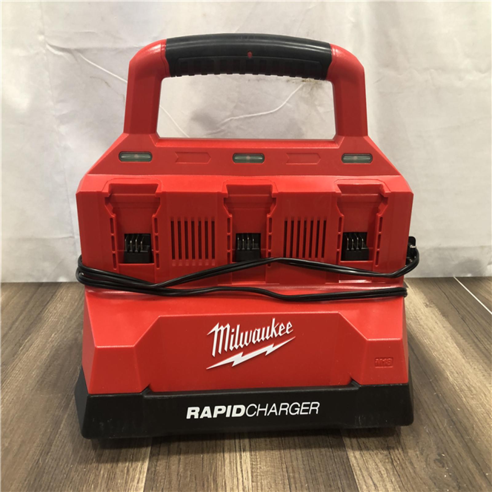 AS-IS Milwaukee M18 18V Lithium-Ion PACKOUT 6-Port Rapid Charger