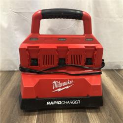 AS-IS Milwaukee M18 18V Lithium-Ion PACKOUT 6-Port Rapid Charger