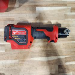 HOUSTON LOCATION - AS-IS Milwaukee 18V Lithium-Ion Cordless Short Throw Press Tool with 3 PEX Crimp Jaws Kit