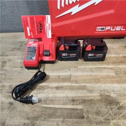 HOUSTON LOCATION - AS-IS (APPEARS LIKE NEW) MILWAUKEE FUEL 18V Lithium-Ion Brushless Cordless Hammer Drill and Impact Driver Combo Kit