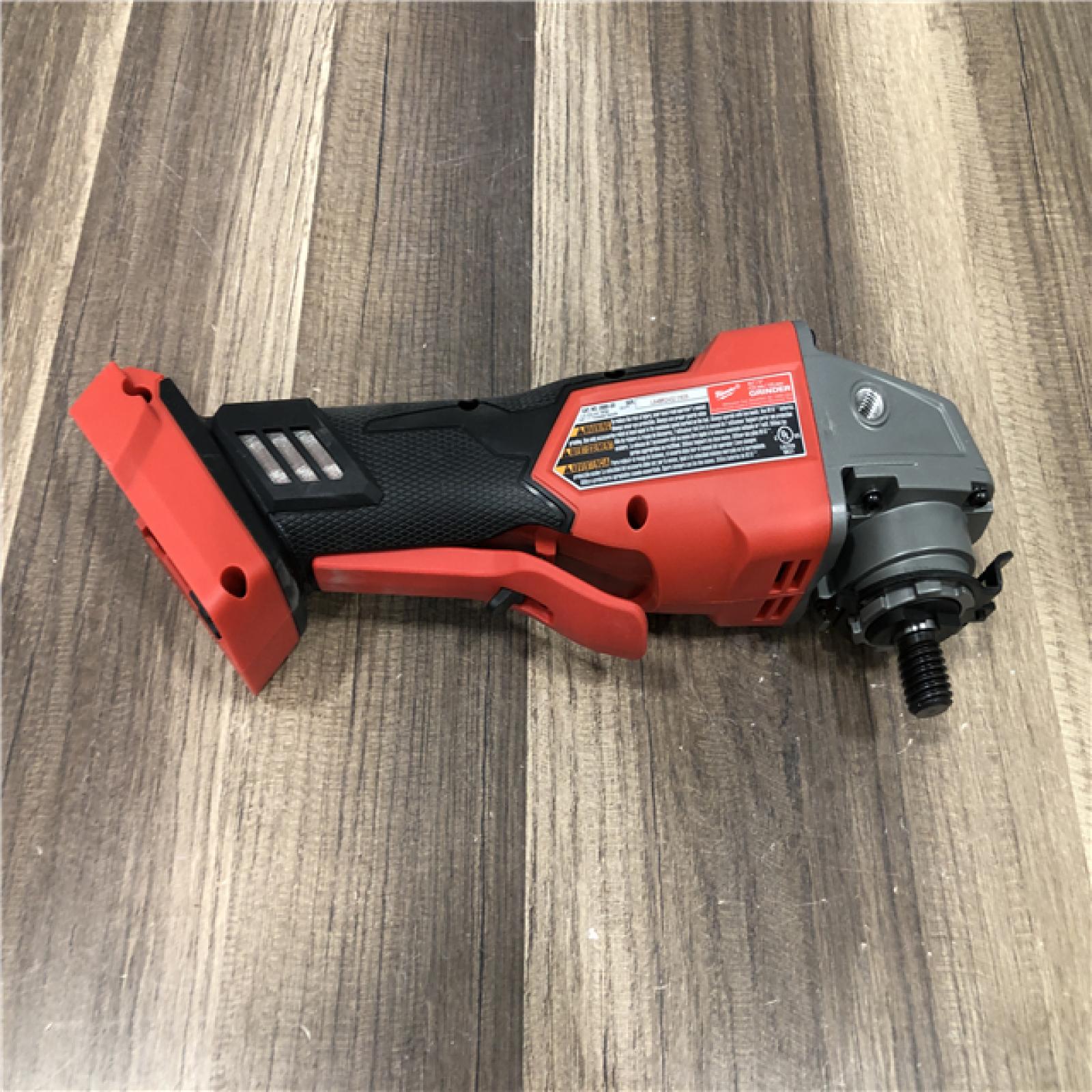 AS-IS Milwaukee FUEL 18V Lithium-Ion Brushless Cordless 4-1/2 in./5 in. Grinder w/Paddle Switch (Tool-Only)