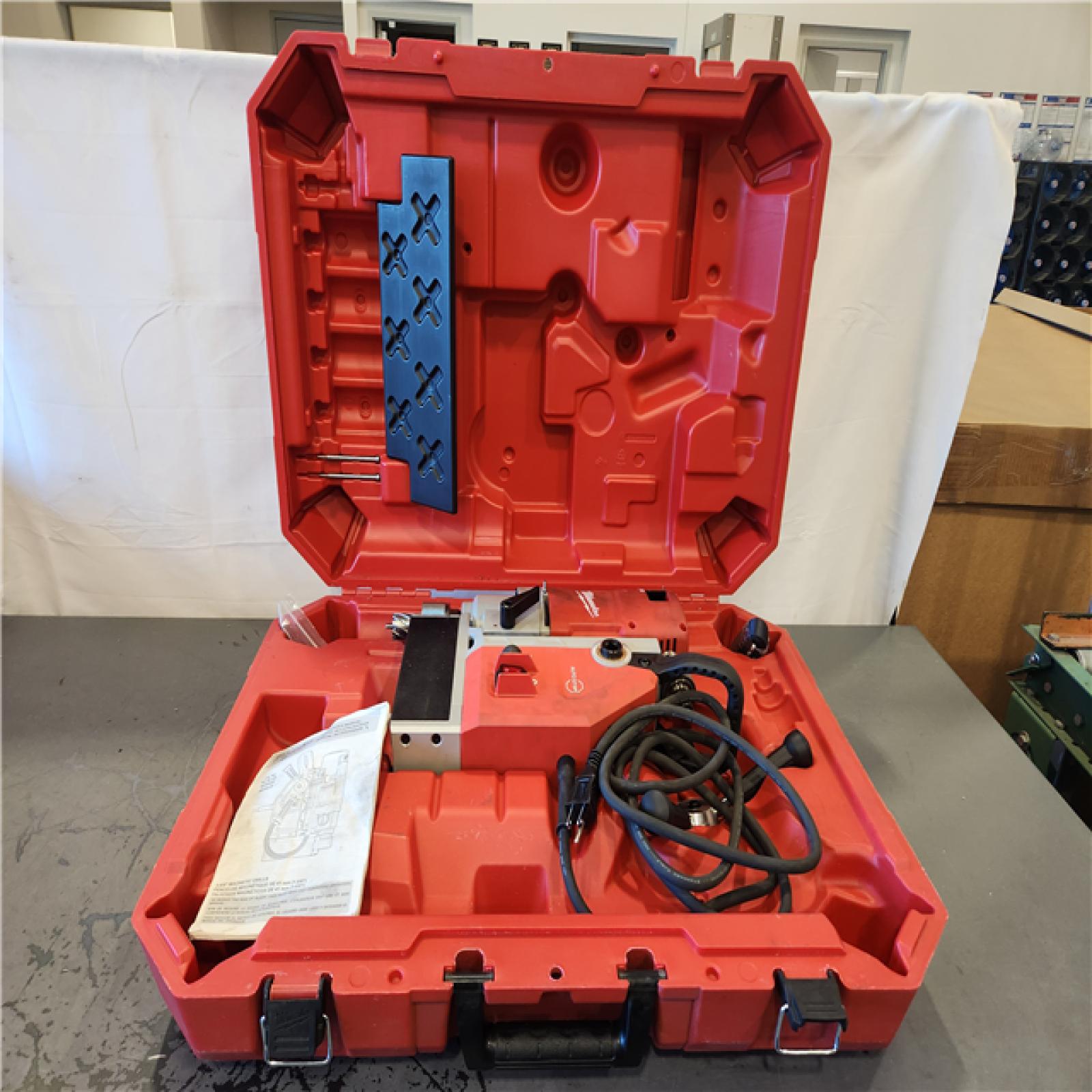 AS-IS- 13 Amp 1-5/8 in. Electromagnetic Drill Kit