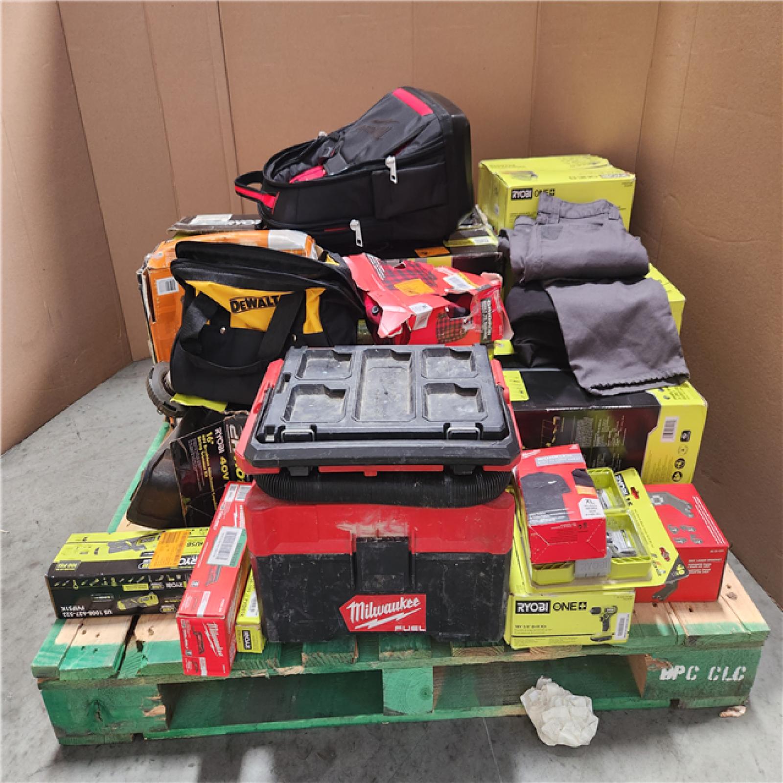 CALIFORNIA AS-IS TOOL PALLET