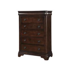 Phoenix NEW Conley 5-Drawer Cherry Chest of Drawers