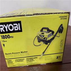 California NEW Ryobi 1800 PSI 1.2 GPM Electric Pressure Washer