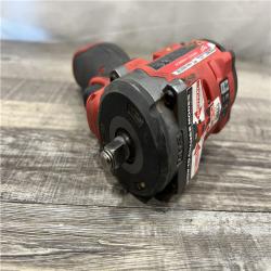 AS-IS Milwaukee FUEL 12V Lithium-Ion Brushless Cordless Stubby 3/8 in. Impact Wrench (Tool-Only)