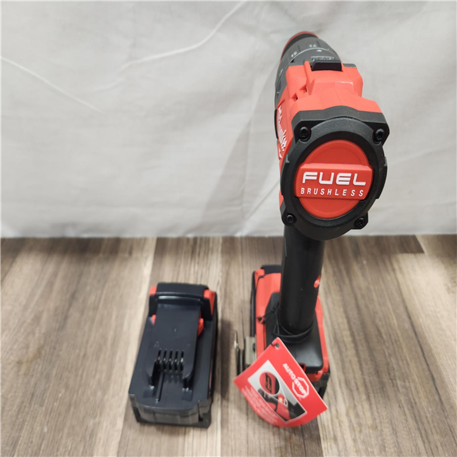 AS-IS- Milwaukee M18 FUEL Lithium-Ion Brushless Cordless 1/2 Drill/Driver Kit