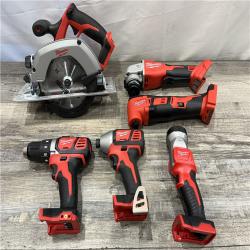AS-IS Milwaukee 18-Volt Lithium-Ion Cordless (6-Tool) Combo Kit